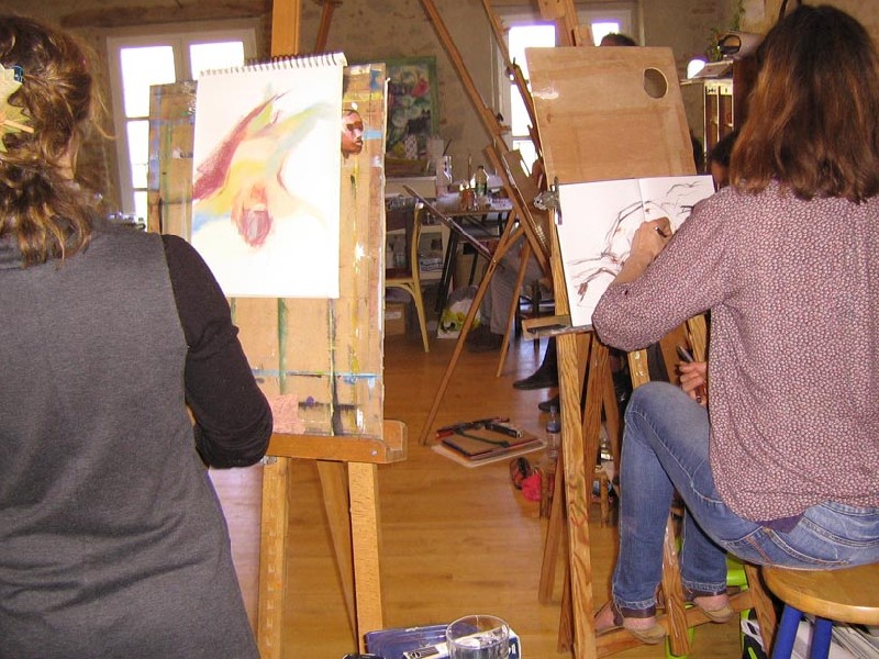 Les ateliers libres : des rencontres artistiques à la campagne 
L'idée est d'inviter les praticiens, les passionnés et les amateurs d'art à se rencontrer,...