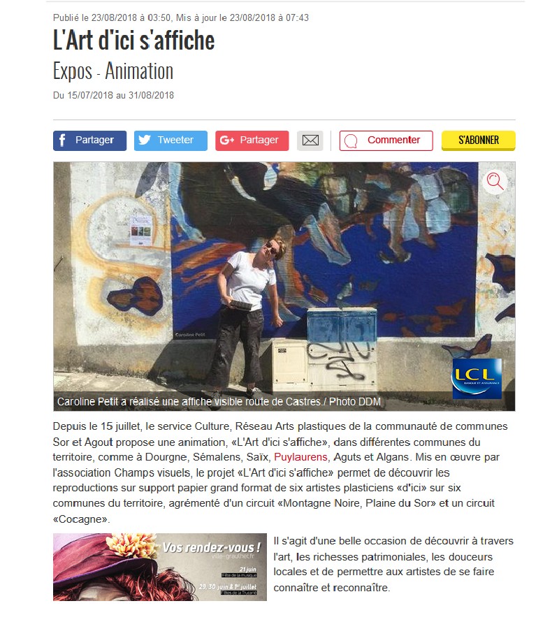 Articles de presse