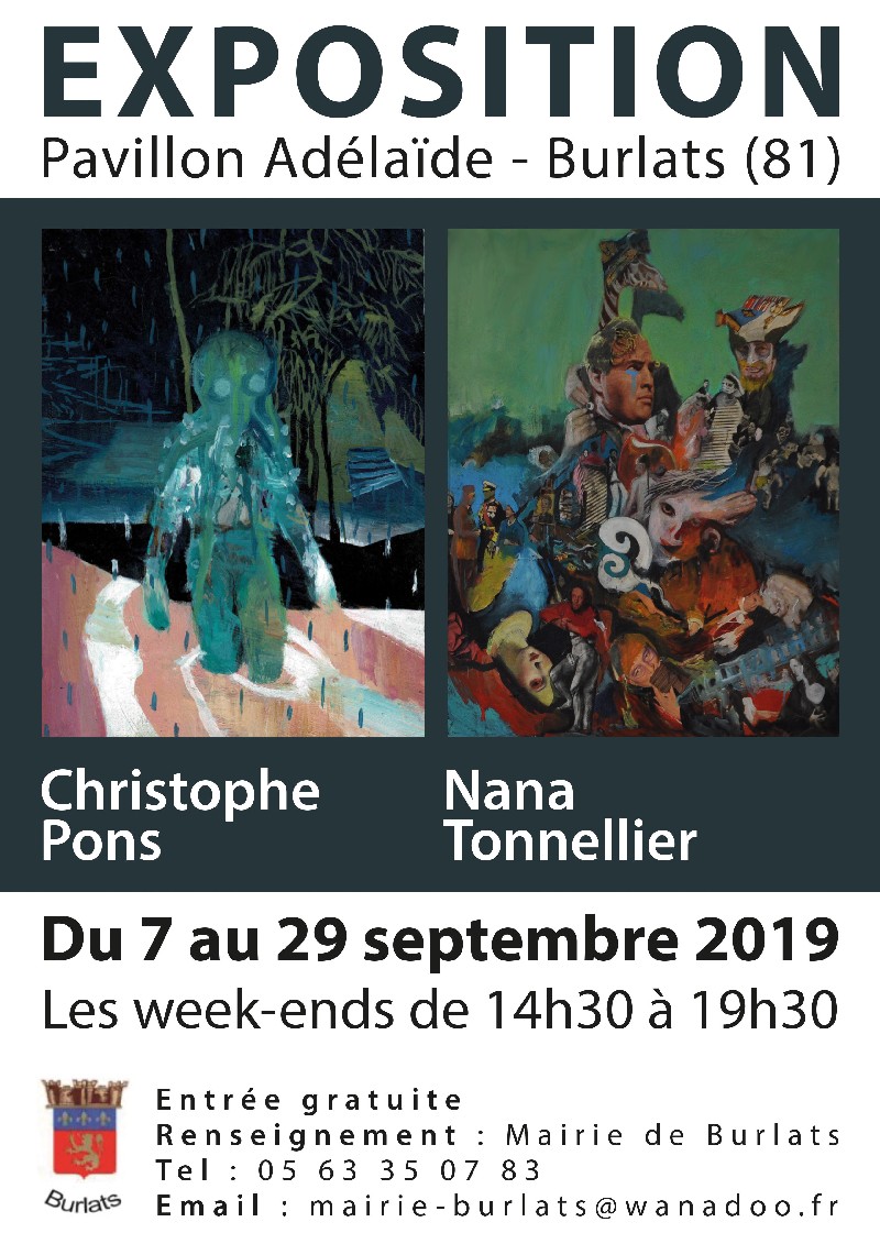 Exposition à Burlats