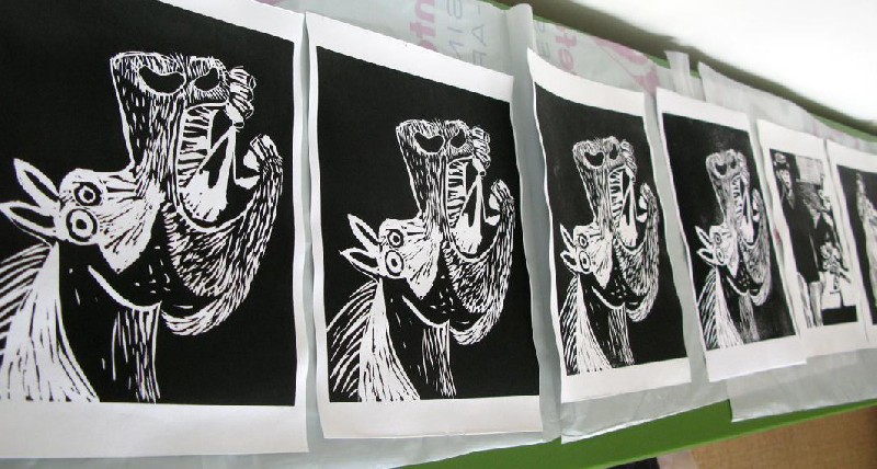 Stage de linogravure - le 24 et 25 octobre 