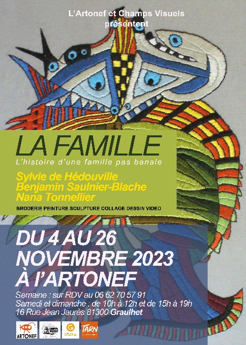 Champs Visuels - Actions Artistiques - Expo La famille